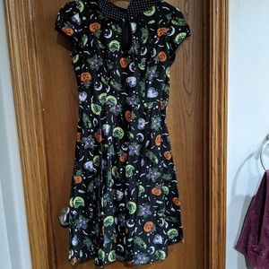 Medium Hell Bunny Halloween vintage inspired dress